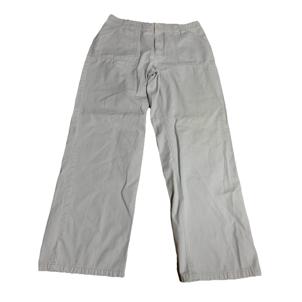 Bass G.H‎ & Co Chinos beige Pants Supply Pocket Women's Size 12